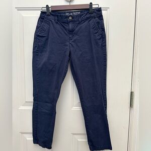 GAP Navy Blue Skinny Boyfriend Pants